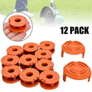 12Pack Replace Spool String Trimmer Line For WORX And Pack 2 10 Cap Spool F3V1