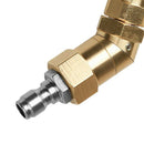 Quick Connecting Pivoting Coupler for Pressure Washer Nozzle,Cleaning Hard