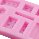 building brick silicone fondant cake decorating tools chocolate gum paste mold U