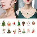 21 pcs Mixed Enamel Plated Christmas Charm Jewellery DIY Making Pendant Findings