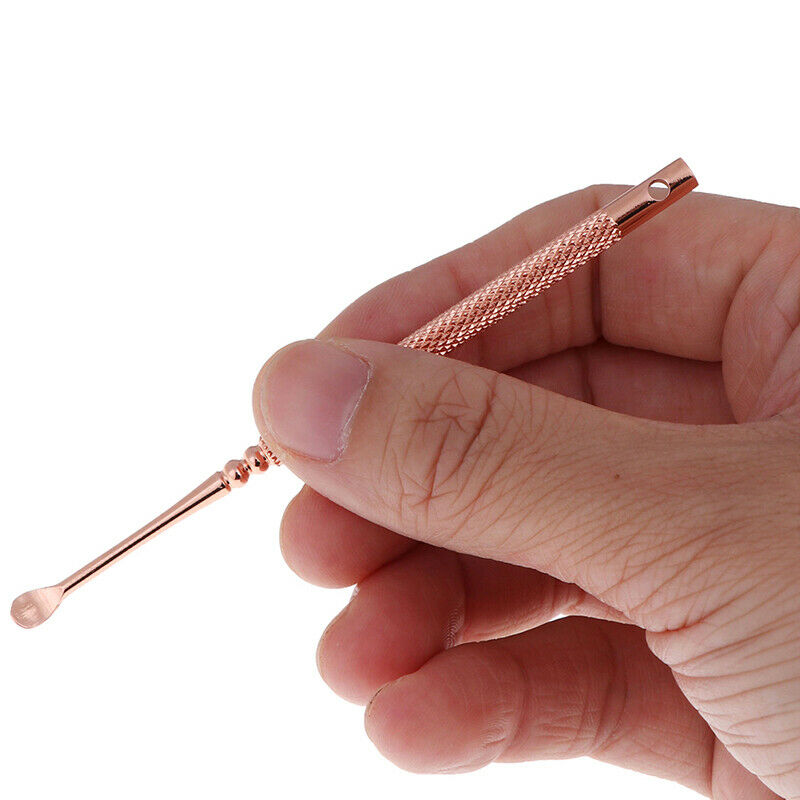 7Pcs/Set Led Ear Wax Pickers Stainless Steel Earpick Wax Remover Curette FT