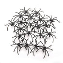 20Pcs Plastic Black Spiders Joking Toys Halloween Party Decoration RealisticR3C