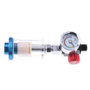Spray Gun regulator Air Regulator Gauge & In-line Water Trap Air Filter Tool OZ