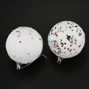 6PCS Christmas Snowball Balls Party Ornaments Xmas Tree Hanging Decoration  D6C4