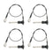 4x Stainless Steel Ball Lock Quick Release Pin Push Button - 8-35mm