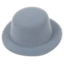Ladies Mini Top Hat Fascinator Burlesque Millinery--Shallow Gray B5K1