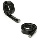 Black Auto Fibreglass Fire Sleeve Heat Shield ID:19MM 3/4"X1M For  Golf