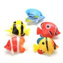 5x Artificial Tropical Fish Floating Moveable Aquarium Fish Tank Toy3cL