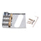 Chrome Bridge Compensated Brass Saddles Cut-Down Sides for TL Electric Guitar