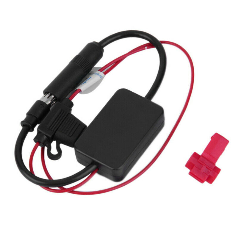 ANT-208 Car Stereo Radio Inline Antenna Aerial AM & FM Signal Amplifier Booster