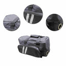 Practical Electric Folding Bicycle Rear Seat Luggage Rack Bag Shoulder Bag OZF
