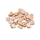 100pcs Wooden Love Heart Shape for Weddings Plaques Art Craft Embellishment ã€NME