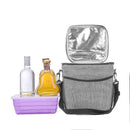 Men Women Lunch Box Insulated Lunch Bag Large Cooler Tote Bags Work Food Handbag
