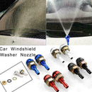 1pair Car Front Windshield Spray Eyes Hood Bonnet Auto Wiper Injection Nozz Z1T5