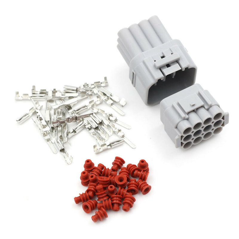1Set Car Part 12Pin Way Sealed Waterproof Electrical Wire Auto Connector Plug Gw