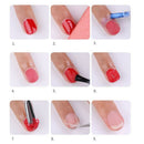 Nail Polish Remover, Fast Burst Crack Nail Art Polish Gel Magic Soak Off Re