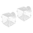 Acrylic Self-floating Fish Fry Breeding Box Hatchery Isolation Incubator Divider