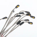 10pcs Mini Railroad LED Light Micro Landscape Lamppost Layout 1:200 Scale