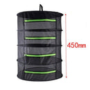 Drying Net Multi-Layer Hanging Basket with Zipper Folding Dry Rack Herb Dry