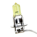 2pcs H3 12V 55W Yellow Halogen Xenon Light Bulbs for Car Headlamp Headlight