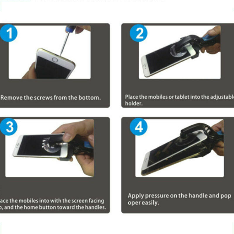 10 in 1 Mobile Phone Screen Opening Repair Tools Kit Screwdriver Set for  LHF