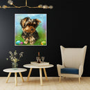 Full Round Drill Picture DIY Costume Dog Diamond Painting Poster (W566)