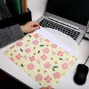 Floral Printed Festival Letter Size Poly Envelopes Document Organizer Bookl