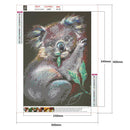 5D DIY Full Drill Diamond Painting Cute Koala Cross Stitch Decor (LG057)