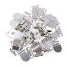 40 x Metal No-Sew Hooks and Eye Closures for Garment Fasteners and Extension