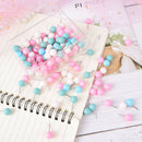 150X candy colors pellet push pin thumb tack message board pushpin plastic!E