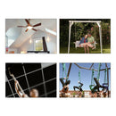 1Pcs Round Stainless Steel Hammock Chair Hanging Kit Suspension Ceiling Hooks