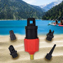 Sup Pump Air Adapter Valve Paddle Board Kayak Inflatable Bed Rowing Adaptor D1H9