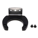 Wall Microphone Stand & Clip Holder 43mm Black
