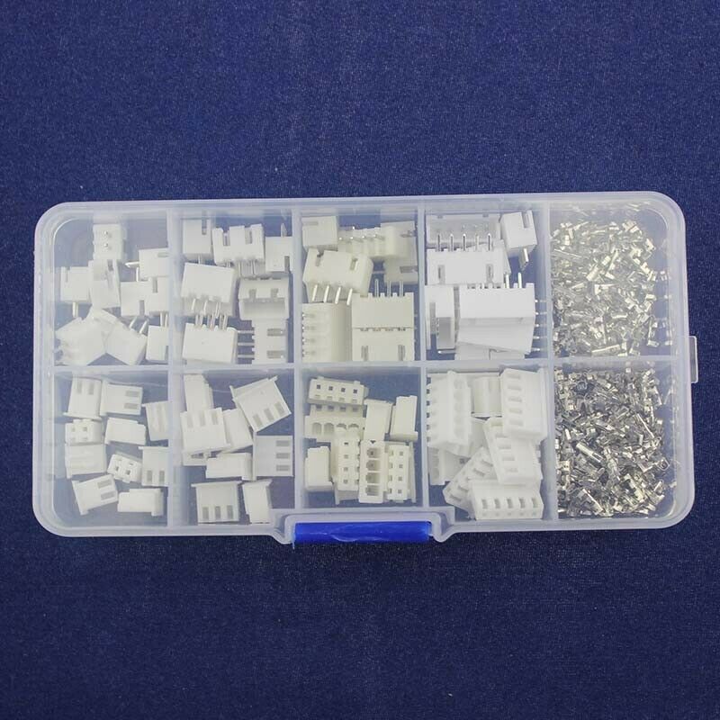 40 sets Kit in box 2p 3p 4p 5 pin 2.54mm Pitch Terminal / Housing / Pin Hea G7Q3