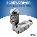 2pcs Tool Practical Handle Fastening Cutter Shaft Screw Driver For Hinderer XM18