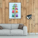 5D DIY Full Drill Diamond Painting Owl Cross Stitch Mosaic Kit Home Decor