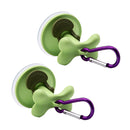 2 pcs Portable Pet Dog Leash Suction hook Perfect for Travel Bathing Random