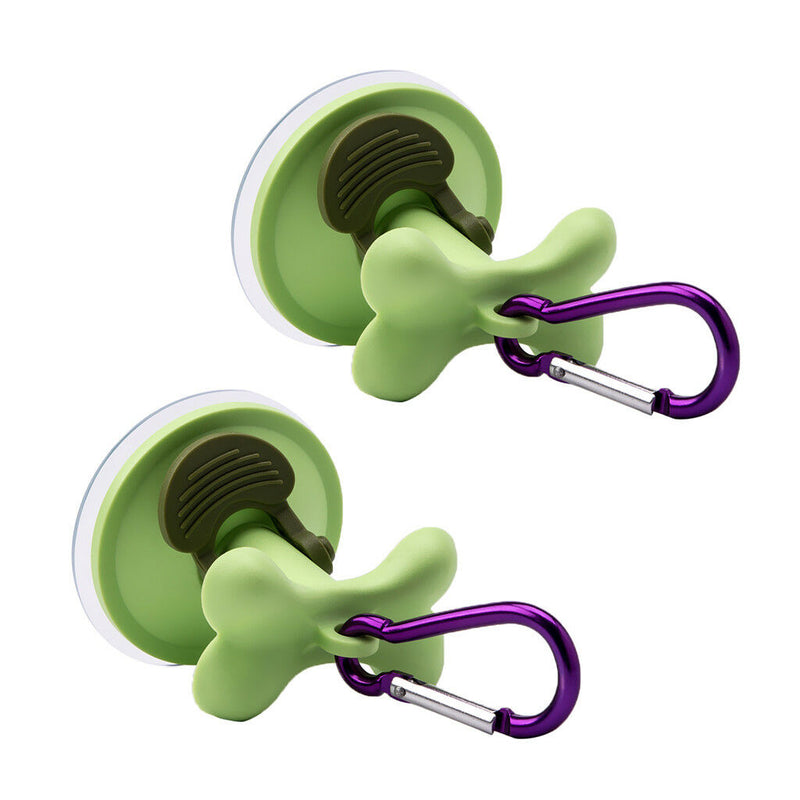 2 pcs Portable Pet Dog Leash Suction hook Perfect for Travel Bathing Random