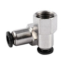 10 Pcs 1/4" PT Female Thread 6mm Push In Joint Pneumatic Quick Fittings U3X8