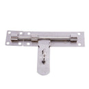 Stainless Steel Garage Door Gate Security Barrel Bolt Latch Padlock Hasp Si