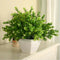 12pcs 7 Fork Water Grass Eucalyptus Plastic Artificial Plants Green Gras GWT