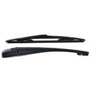 Wiper Blades arms back black For Peugeot 207 hatchback tailgate