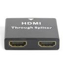 1 in 2 out 1080P HDMI Splitter for Monitor Projector Male to Female Adapter