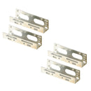 2Piece 3.5" to 5.25" SSD HDD Mounting Adapter Kit Bracket Hard Drive Holder