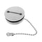 3x Boat Deck Filler Replacement Cap Chain Stainless Steel Fuel Water Gas