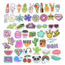50Pcs Cute Cartoon Stickers Laptop Luggage Guitar Bicycle Skateboard DecaJBTEUS