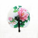 12 - Paper Mini Chinese Oriental Folding Fans - Great Boys Girls Party Loot