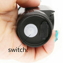 Balck 350LM LED Headlamp Rechargeable Head Light Lamp IR Sensor Torch Flashlight