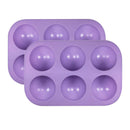 6-Cavity Food Grade Silicone Mold for Cookie Chocolate Mousse Biscuit Bread