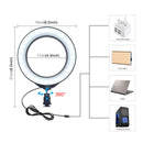 6.2 inch USB Dimmable LED Vlog Photography Video Lights + Desktop Tripo LDJ